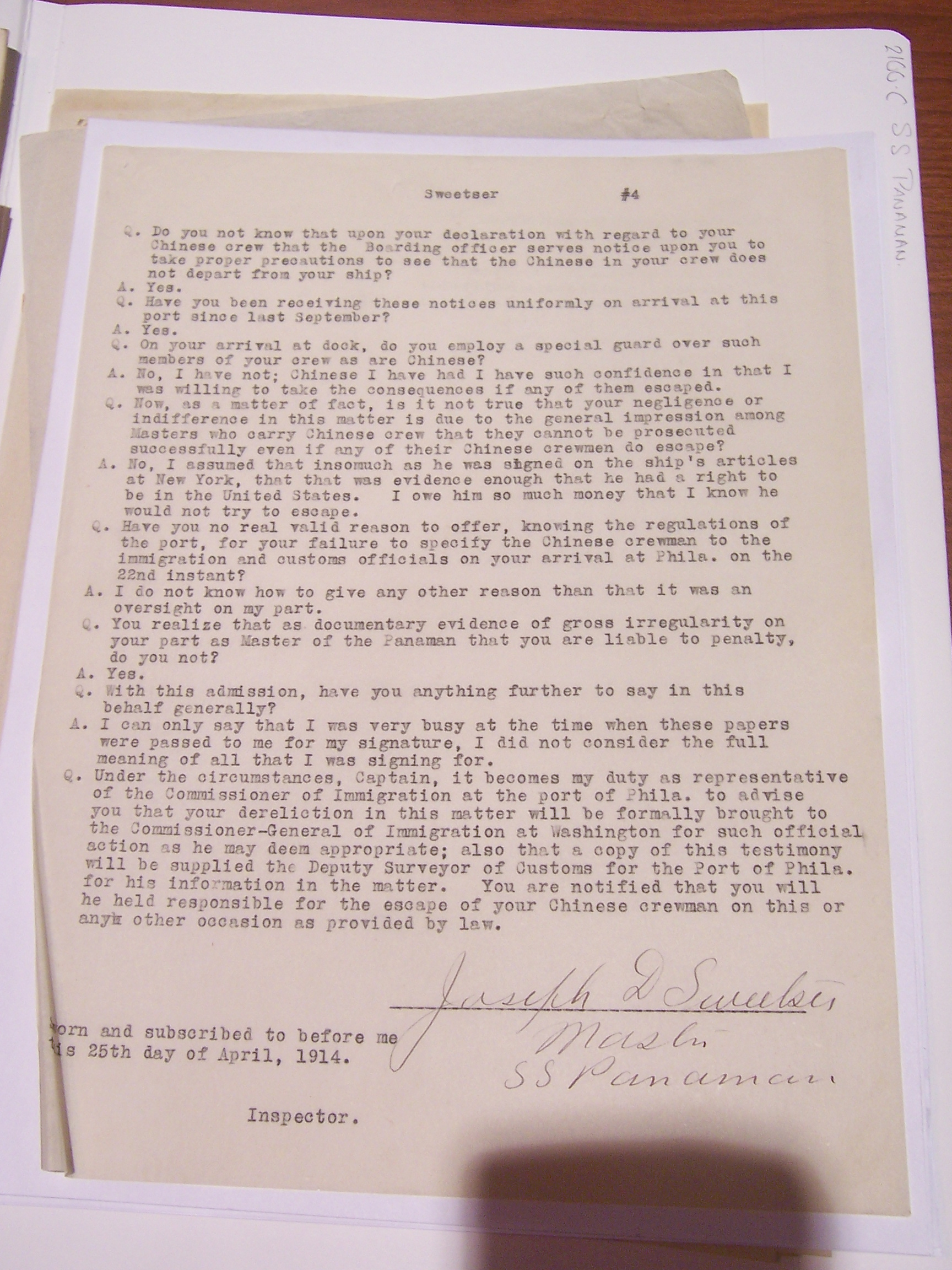 Letter 1